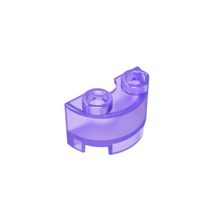 GDS-90040 - Brick Round, Half 1 x 2