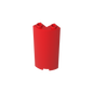 GDS-90070 - Cylinder Quarter 2 x 2 x 5 (Wall)