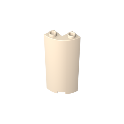 GDS-90070 - Cylinder Quarter 2 x 2 x 5 (Wall)