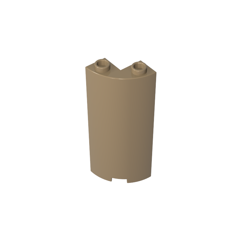 GDS-90070 - Cylinder Quarter 2 x 2 x 5 (Wall)