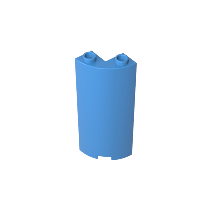GDS-90070 - Cylinder Quarter 2 x 2 x 5 (Wall)