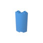 GDS-90070 - Cylinder Quarter 2 x 2 x 5 (Wall)