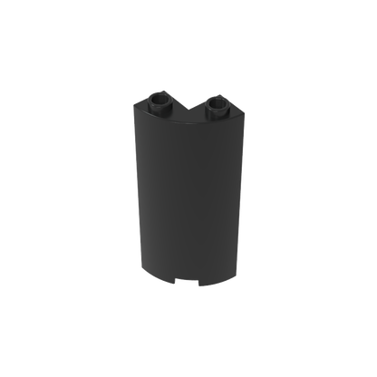 GDS-90070 - Cylinder Quarter 2 x 2 x 5 (Wall)