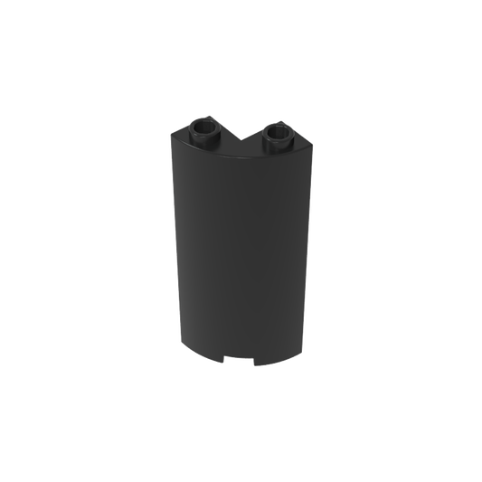 GDS-90070 - Cylinder Quarter 2 x 2 x 5 (Wall)