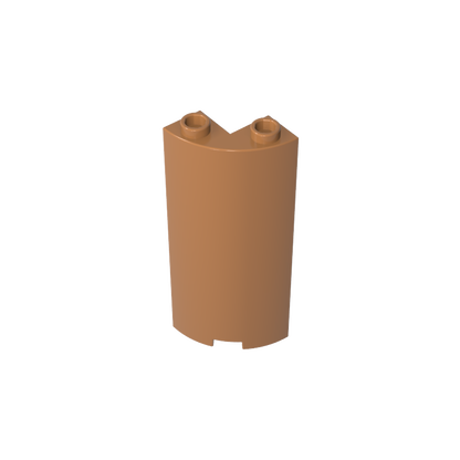 GDS-90070 - Cylinder Quarter 2 x 2 x 5 (Wall)