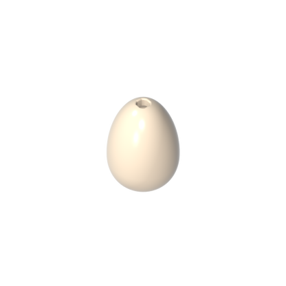 GDS-90071 - Food Egg with 1.5mm Hole [Plain]