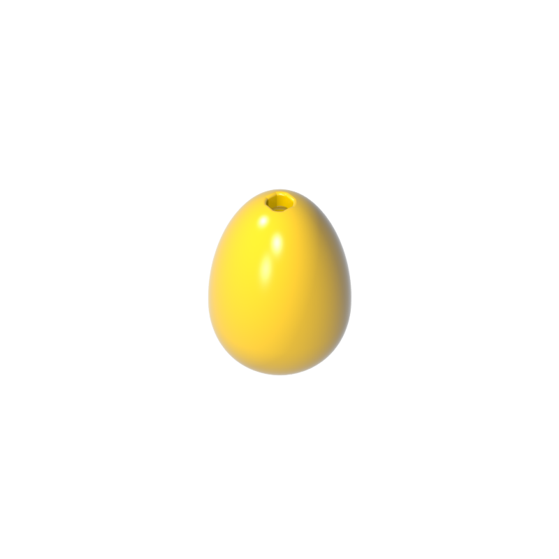 GDS-90071 - Food Egg with 1.5mm Hole [Plain]