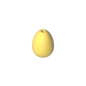 GDS-90071 - Food Egg with 1.5mm Hole [Plain]