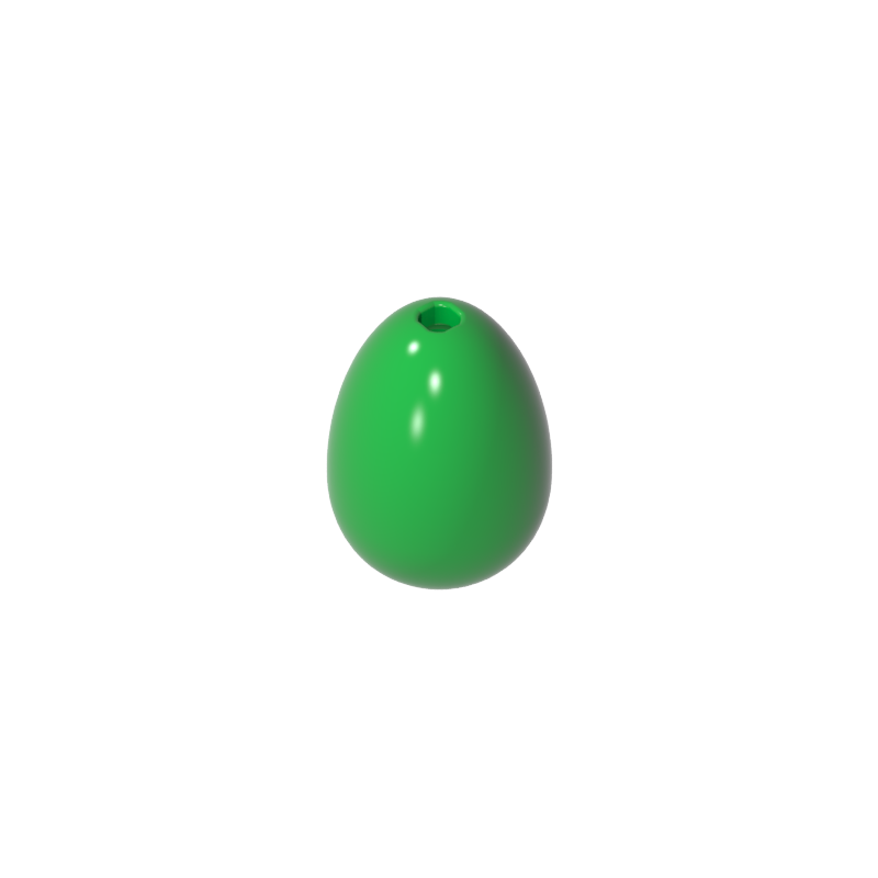 GDS-90071 - Food Egg with 1.5mm Hole [Plain]