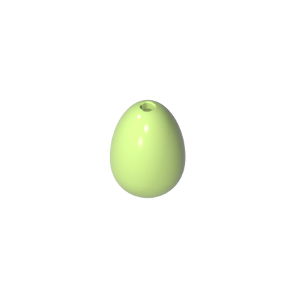 GDS-90071 - Food Egg with 1.5mm Hole [Plain]