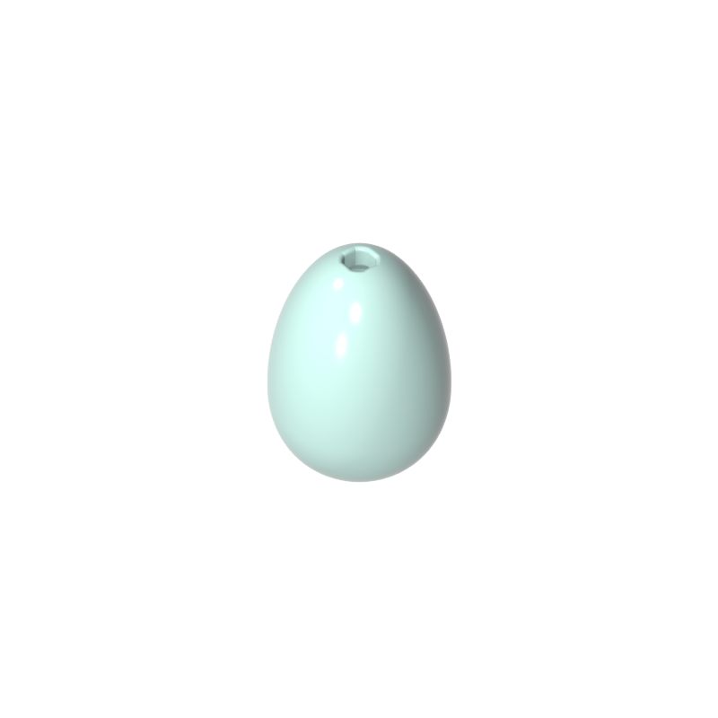 GDS-90071 - Food Egg with 1.5mm Hole [Plain]