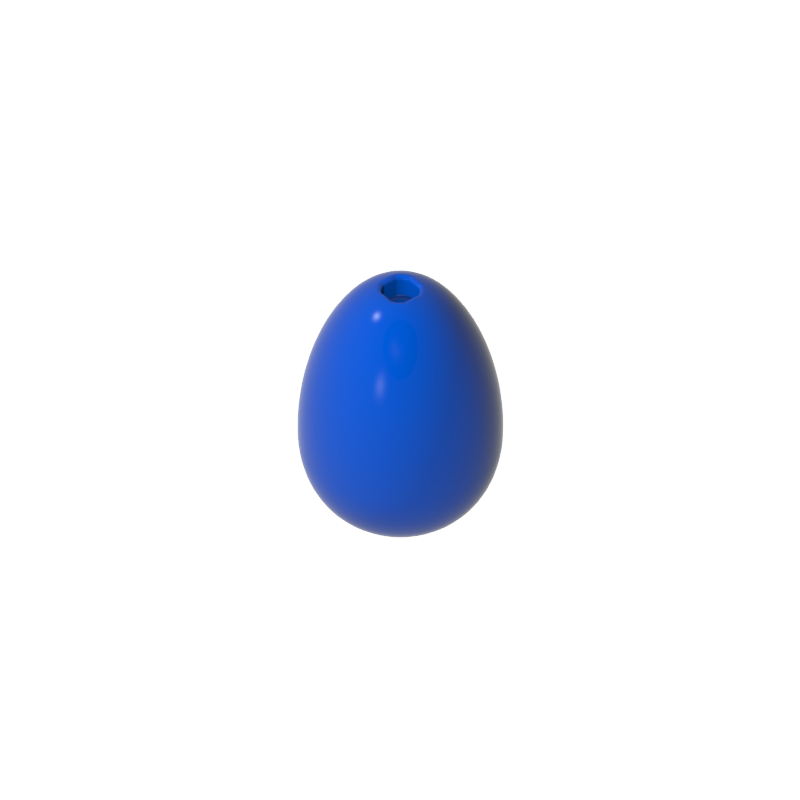 GDS-90071 - Food Egg with 1.5mm Hole [Plain]