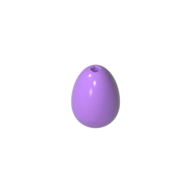 GDS-90071 - Food Egg with 1.5mm Hole [Plain]