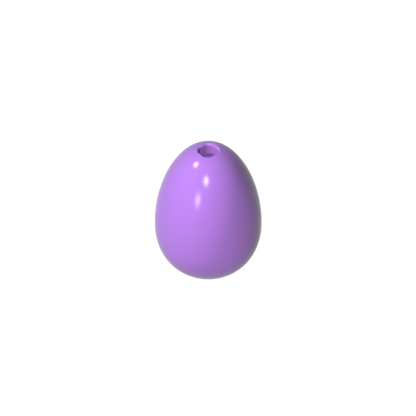 GDS-90071 - Food Egg with 1.5mm Hole [Plain]