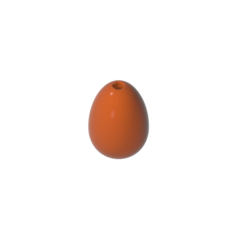 GDS-90071 - Food Egg with 1.5mm Hole [Plain]