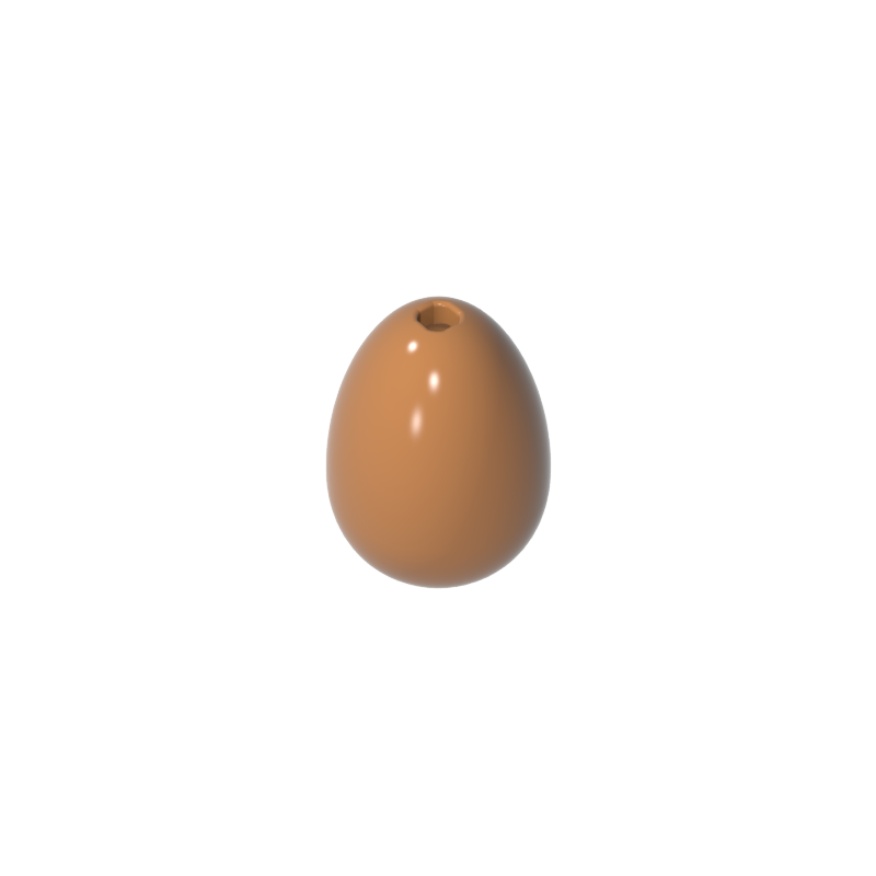 GDS-90071 - Food Egg with 1.5mm Hole [Plain]