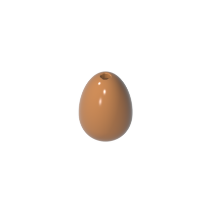GDS-90071 - Food Egg with 1.5mm Hole [Plain]