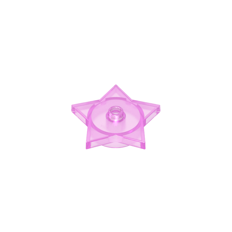 GDS-90072 - Plate Special 5-Point Star 4 x 4 2/3 with One Stud