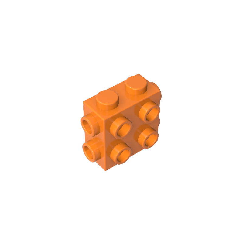 GDS-90082 - Brick Special 1 x 2 x 1 2/3 with Eight Studs on 3 Sides