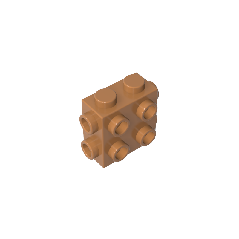 GDS-90082 - Brick Special 1 x 2 x 1 2/3 with Eight Studs on 3 Sides