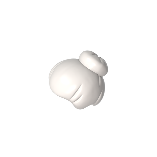 GDS-90110 - Minifig Hair with Top Knot Bun