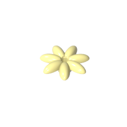 GDS-90121 - Plant, Outdoor Accessory Kit, Flower with 7 Thin Petals and Pin