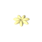 GDS-90121 - Plant, Outdoor Accessory Kit, Flower with 7 Thin Petals and Pin