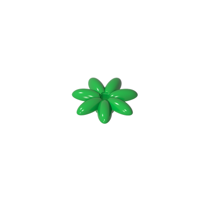 GDS-90121 - Plant, Outdoor Accessory Kit, Flower with 7 Thin Petals and Pin