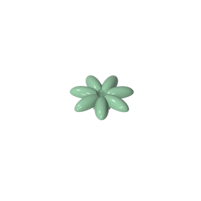 GDS-90121 - Plant, Outdoor Accessory Kit, Flower with 7 Thin Petals and Pin