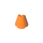 GDS-90133 - Cone Half 2 x 4 x 3