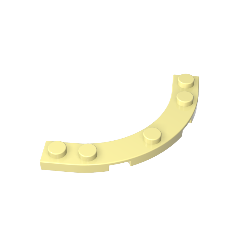 GDS-90141 - Plate Round 5 x 5 Macaroni