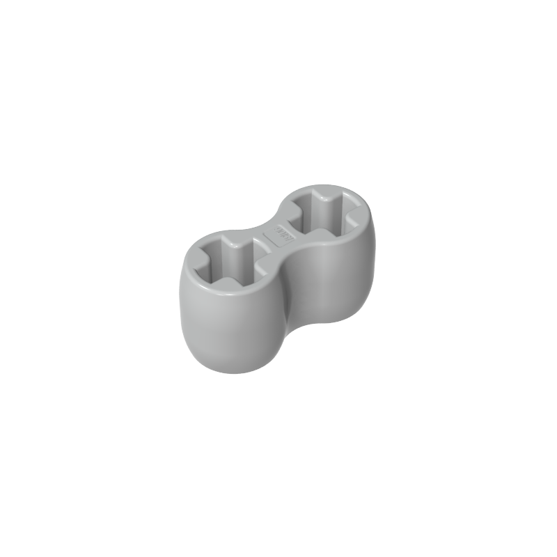 GDS-90161 - Technic Axle Connector Double Flexible [Rubber]