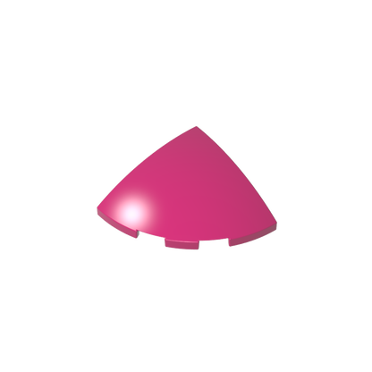 GDS-90162 - Brick Round Corner, Curved 3 x 3 x 1 Quarter Circle