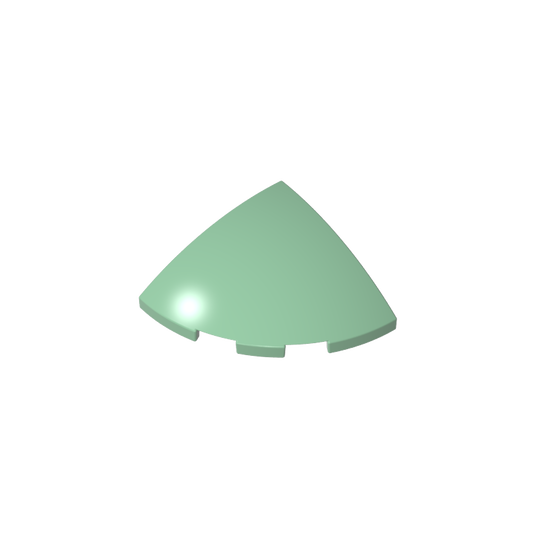 GDS-90162 - Brick Round Corner, Curved 3 x 3 x 1 Quarter Circle