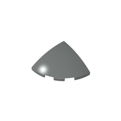 GDS-90162 - Brick Round Corner, Curved 3 x 3 x 1 Quarter Circle