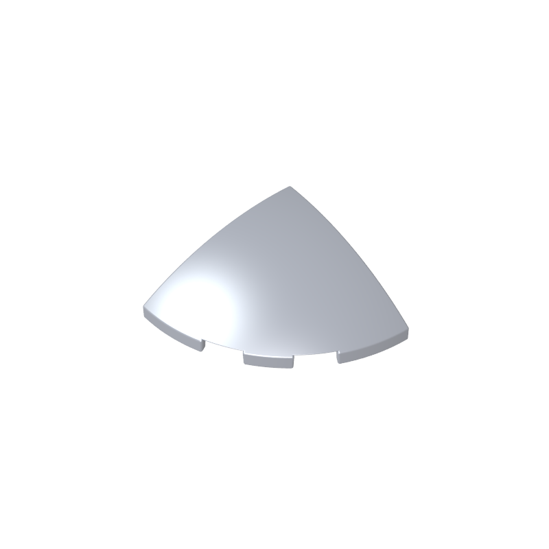 GDS-90162 - Brick Round Corner, Curved 3 x 3 x 1 Quarter Circle