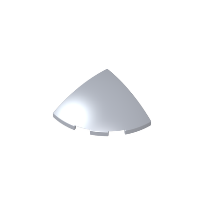 GDS-90162 - Brick Round Corner, Curved 3 x 3 x 1 Quarter Circle