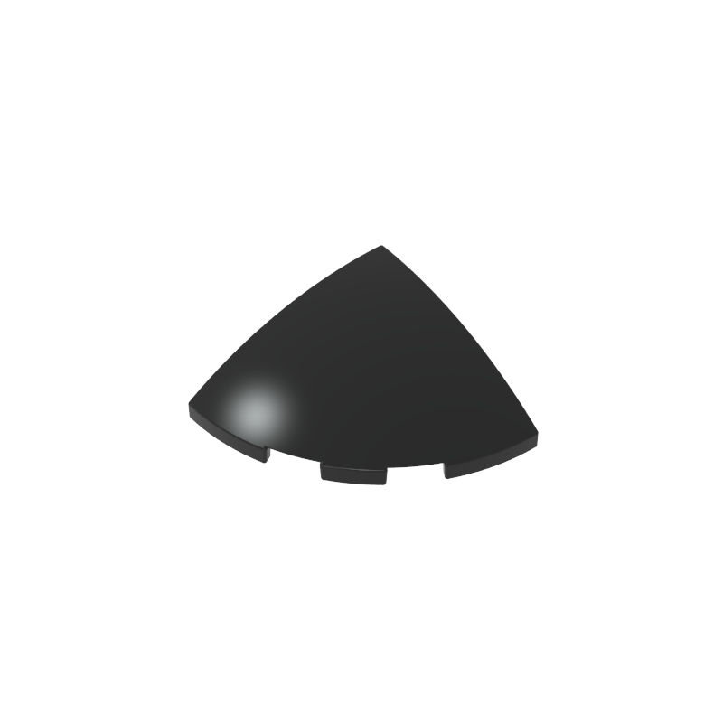 GDS-90162 - Brick Round Corner, Curved 3 x 3 x 1 Quarter Circle
