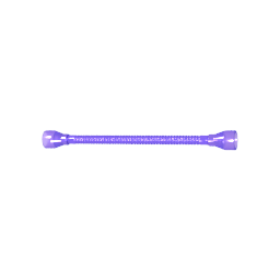 GDS-90164 - Flexible Hose 8.5L with Tabless Ends Black (Fixed Ends different color than Tube)