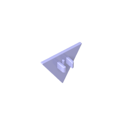 GDS-90176 - Road Sign Clip-on 2.2 x 2.667 Triangular