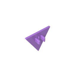 GDS-90176 - Road Sign Clip-on 2.2 x 2.667 Triangular