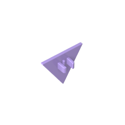 GDS-90176 - Road Sign Clip-on 2.2 x 2.667 Triangular