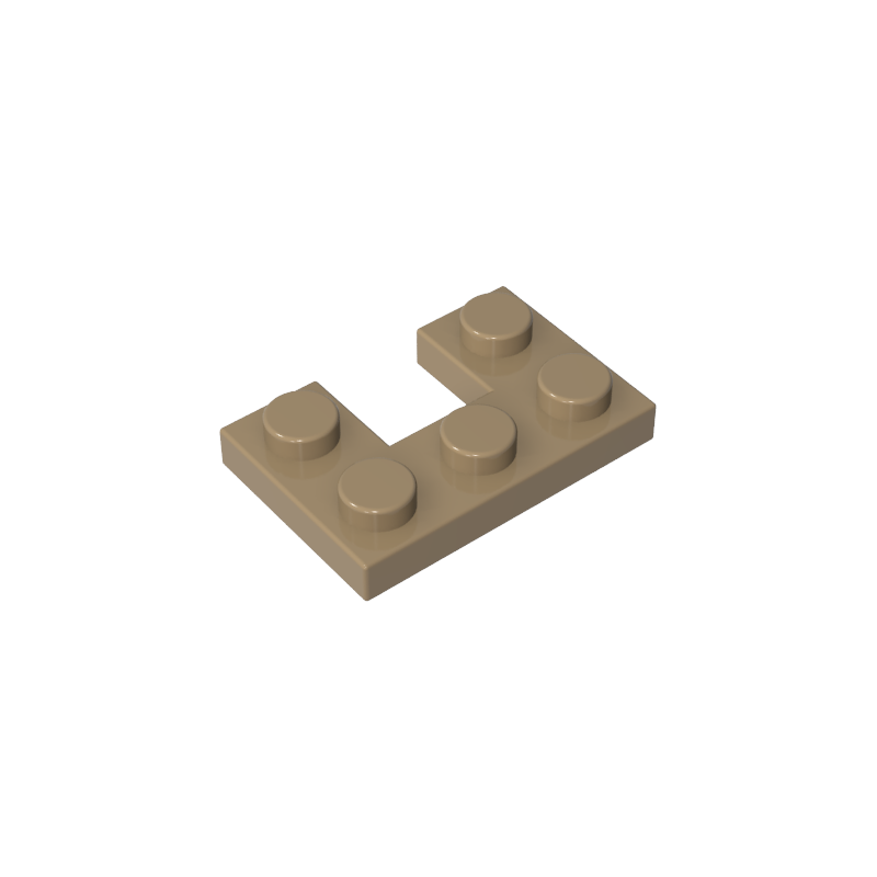 GDS-90178 - Plate 2 x 3 with 1 x 1 Cutout