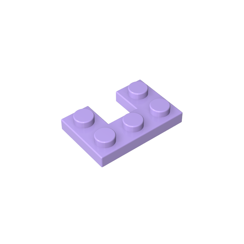 GDS-90178 - Plate 2 x 3 with 1 x 1 Cutout