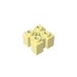 GDS-90179 - Brick Special 2 x 2 with Grooves and Axle Hole