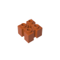 GDS-90179 - Brick Special 2 x 2 with Grooves and Axle Hole