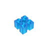 Transparent Blue 43