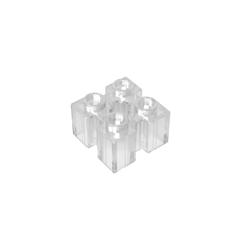 GDS-90179 - Brick Special 2 x 2 with Grooves and Axle Hole