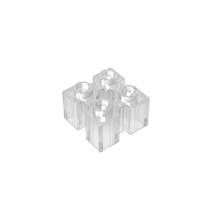 GDS-90179 - Brick Special 2 x 2 with Grooves and Axle Hole