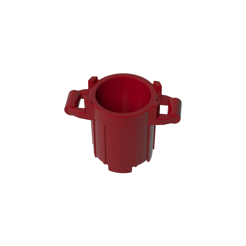 GDS-90180 - Trash Can with 4 Cover Holders
